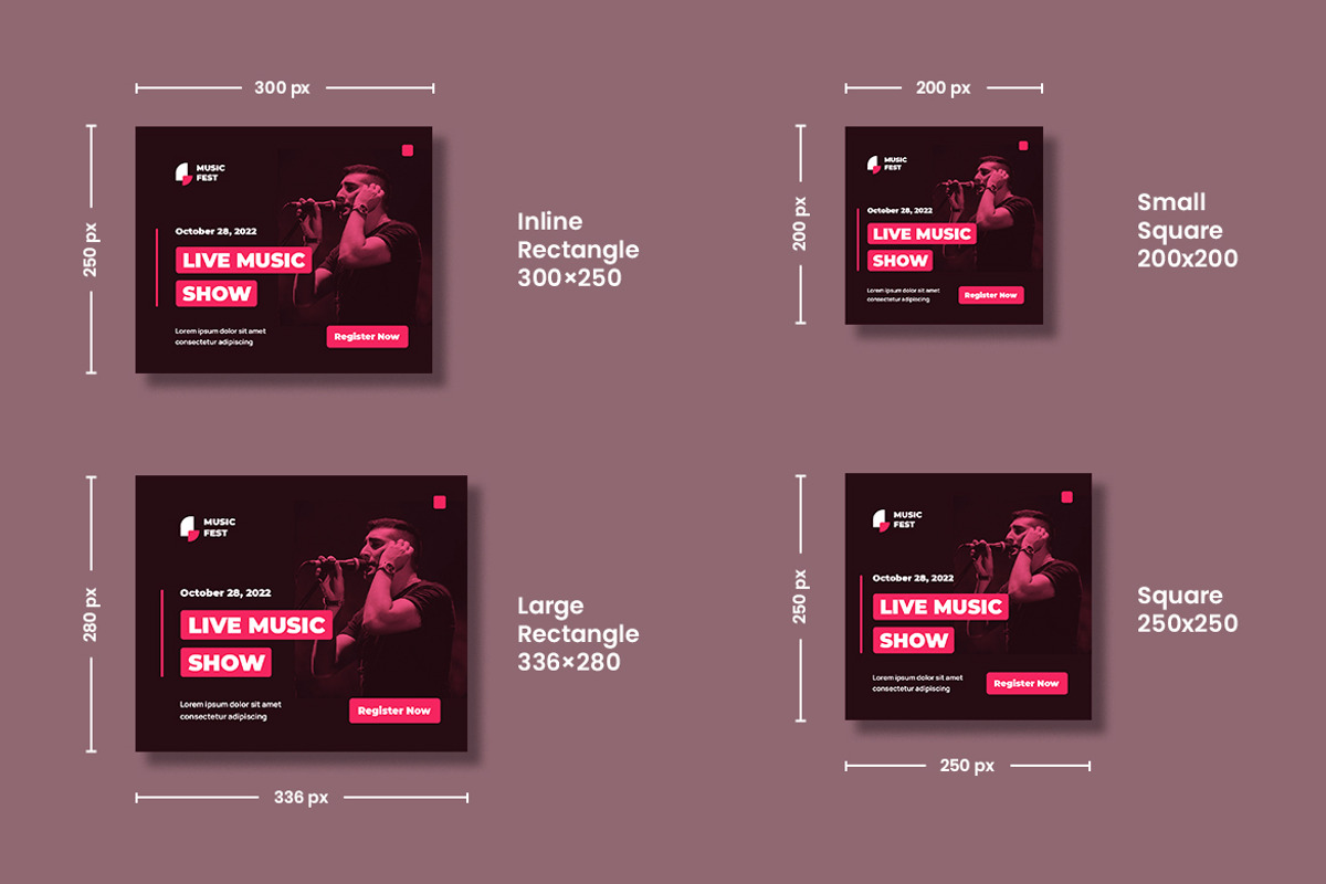 Music Show Google Ads, a Templates & Theme by Rahardi Creative (Photo 2 of 4)