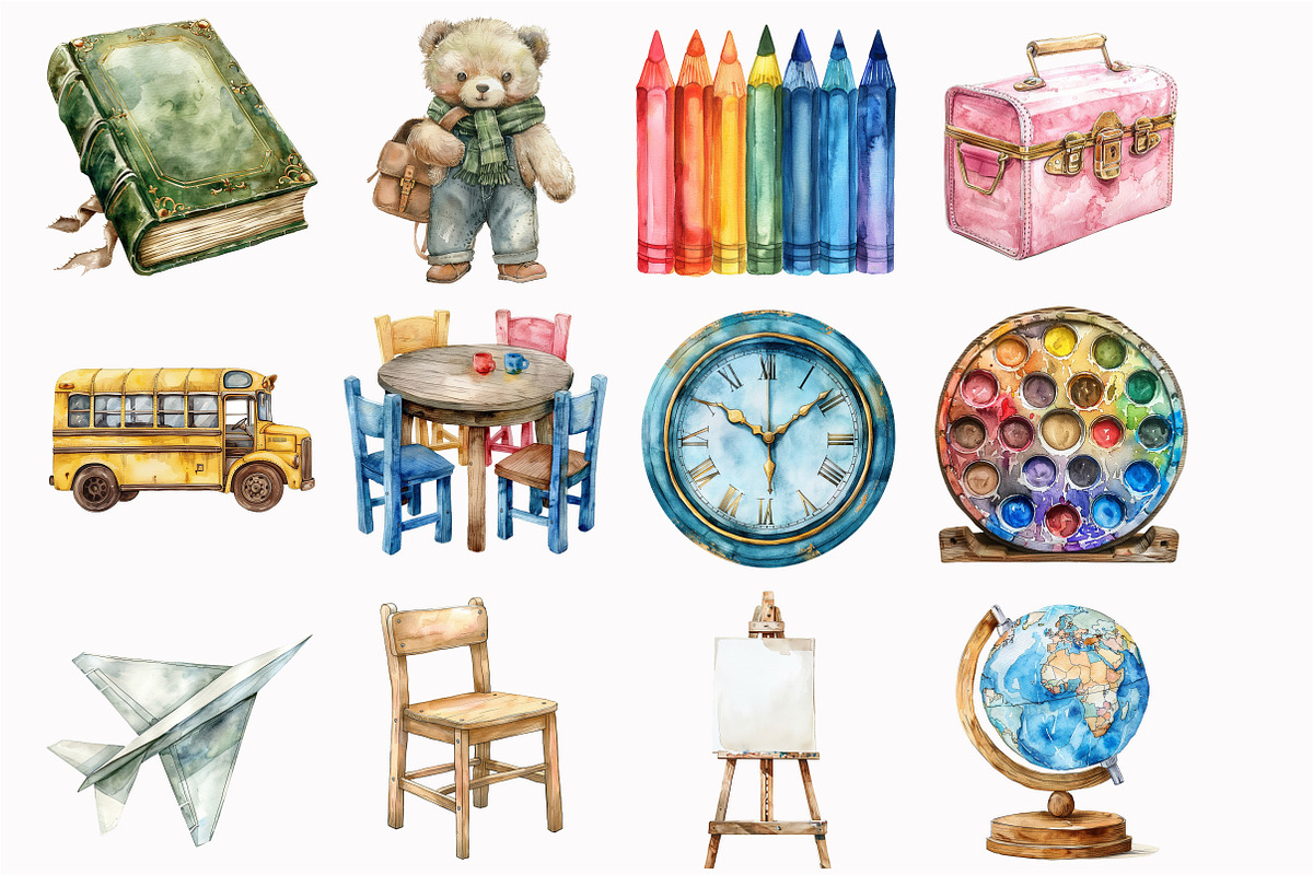 Back to School Elements, an Illustration by Design Market (Photo 3 of 5)