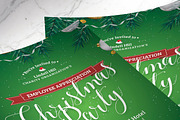 Green Christmas Party Flyer & Poster, a Flyer Template by Godserv Designs (Thumbnail 6 of 9)