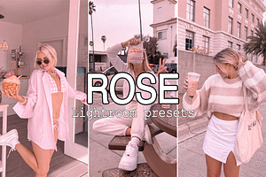 12 Rose Lifestyle Lightroom Presets