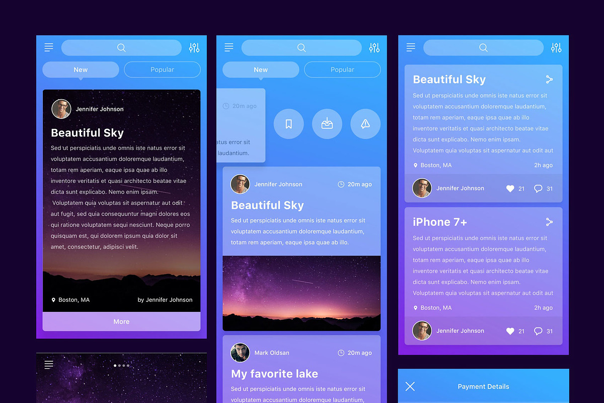 Hello UI Kit, an UI Kit Template by Yuriy Kondratkov