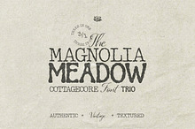 Magnolia Meadow - Cottagecore Font