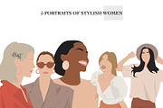 ABSTRACT GIRL BOSS, a Person Illustration by Olg Store (Thumbnail 8 of 12)