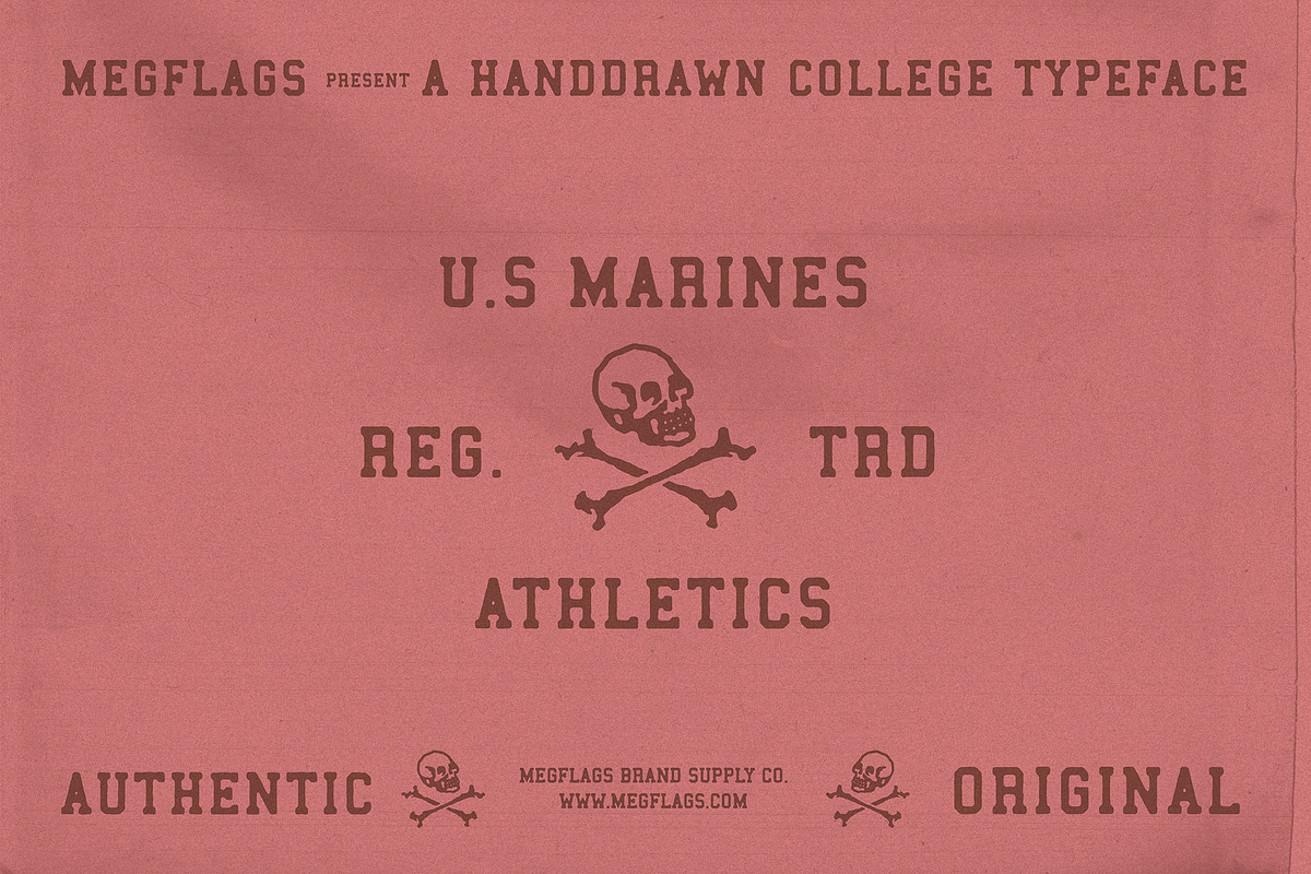 Cindhy College Font, a Font by Megflags (Photo 6 of 7)