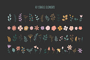 Summer Florals Collection, a Seasonal Illustration by Little Nordic Atelier (Thumbnail 3 of 11)