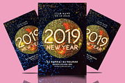 New Year Party Flyer, a Flyer Template by Flyer Arts (Thumbnail 2 of 5)