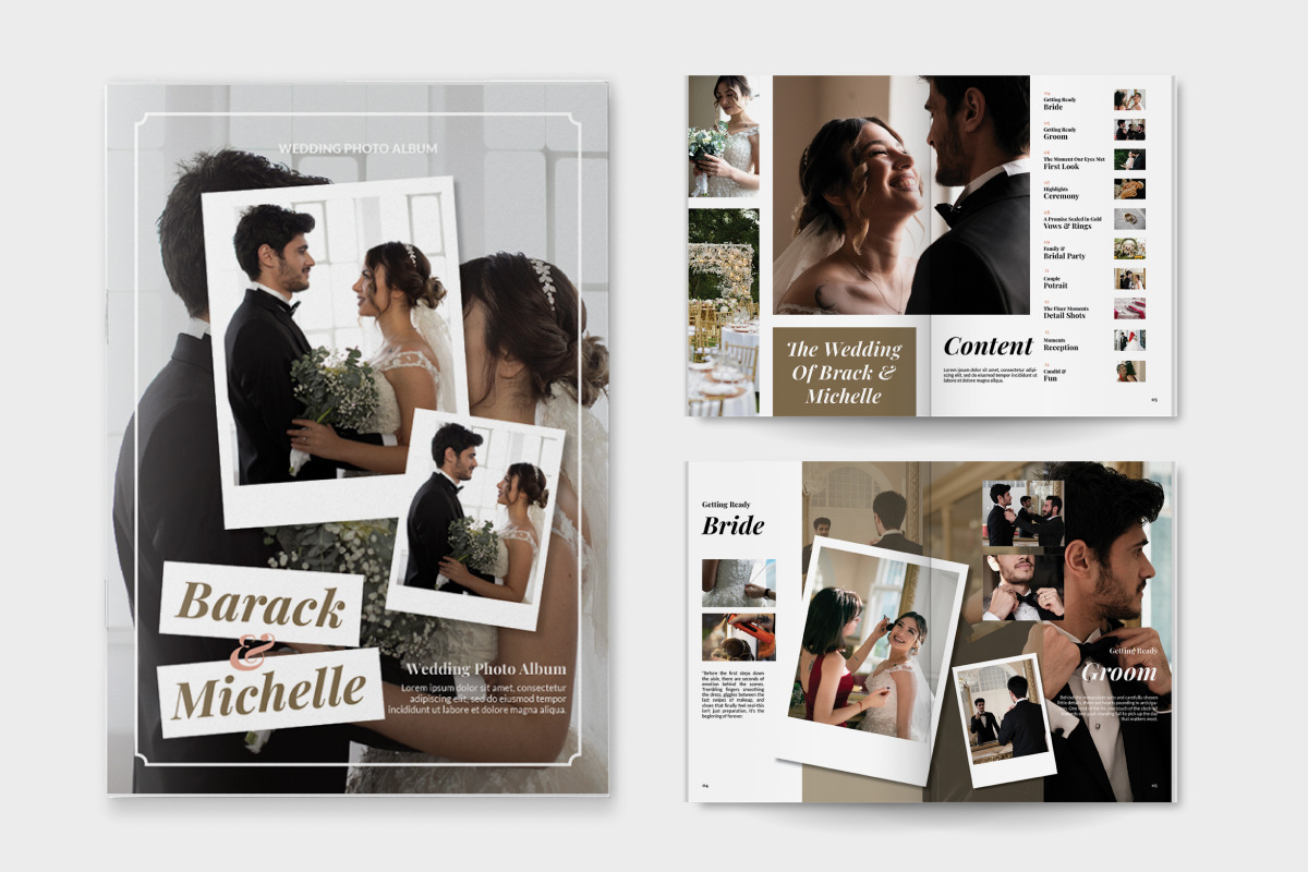 Wedding Photo Album Book, a Magazine Template by twinstd (Photo 4 of 6)