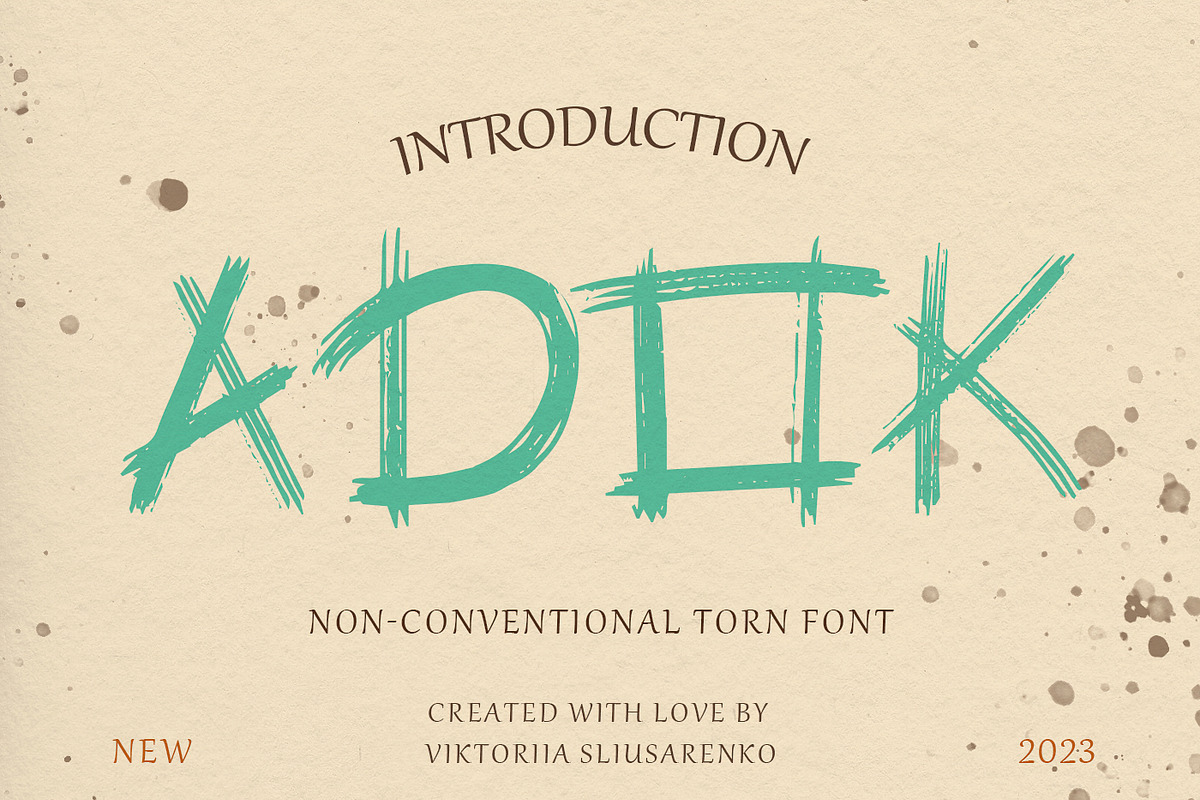 Adok decorative serif font, a Serif Font by CHIMERA (Photo 1 of 9)