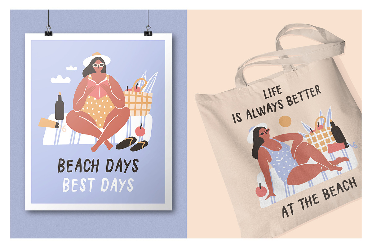 Summer Vibes illustration, an Illustration by Nastya Tkachova (Photo 6 of 8)
