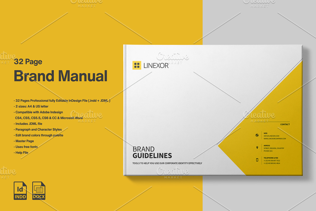 Brand Manual Bundle - 116 Page - 50%, a Brochure Template by Mastergfx (Photo 62 of 84)