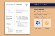Nurse Resume Template Word, Pages, a Resume Template by VictoriousVita (Thumbnail 2 of 8)