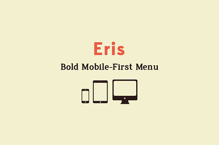 Eris - Bold Mobile-First Menu