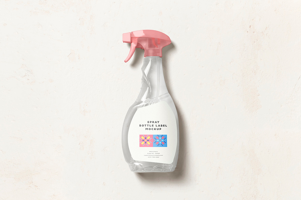 Spray Bottle Mockup, a Product Mockup by PixelVoyager (Photo 4 of 6)