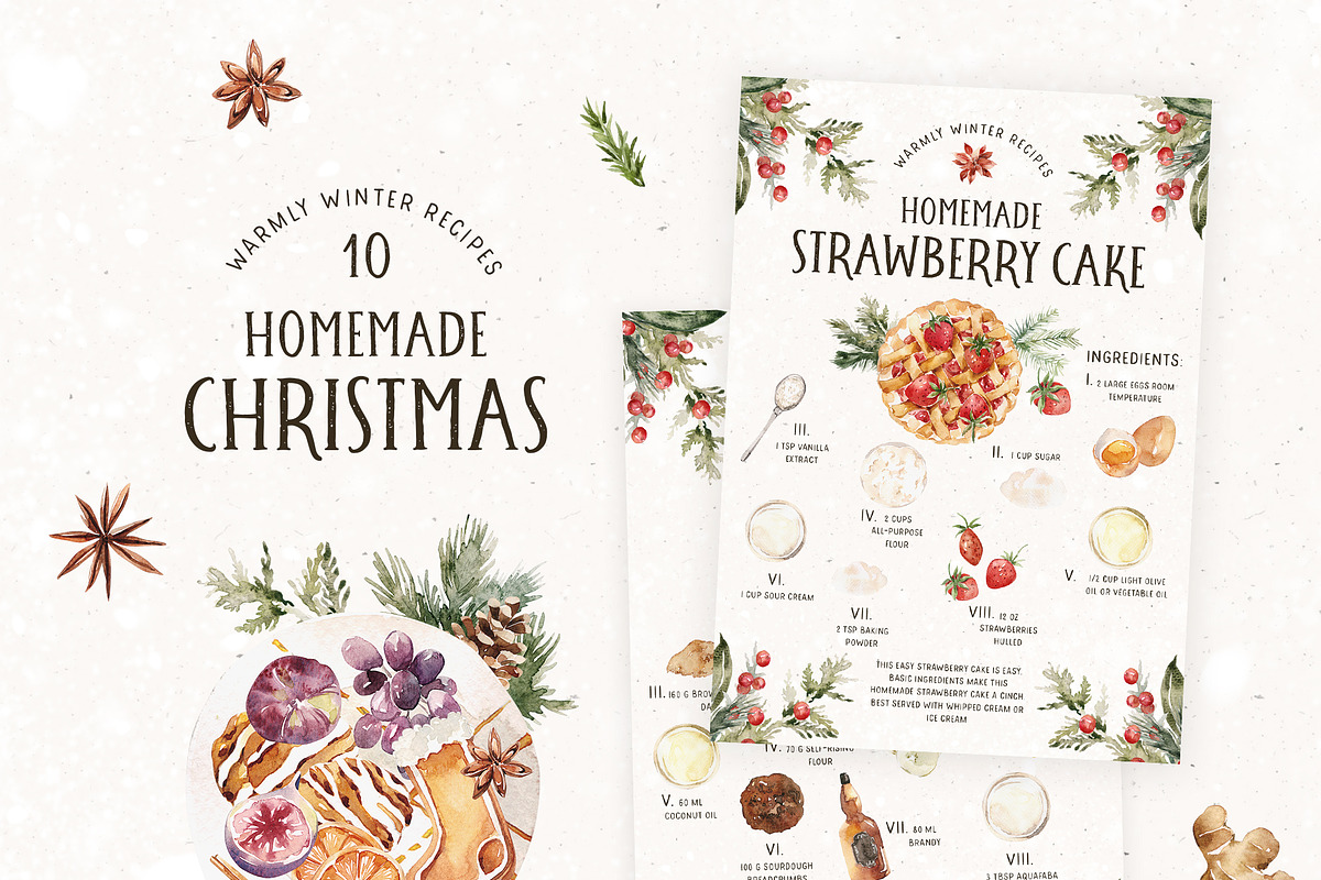 HOMEMADE CHRISTMAS Aesthetics, a Decorative Illustration by Muse Artist (Photo 9 of 23)