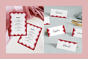 Pink Waves Menu Template, a Stationery Template by ForeverPrint (Thumbnail 2 of 12)