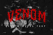 SALVOR Metal Horror Blackletter Font, a Blackletter Font by dansdesign (Thumbnail 12 of 20)