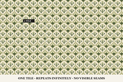 Olive Trellis Seamless Patterns, a Pattern Graphic by Inknfolly (Thumbnail 2 of 4)