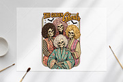 Preppy Halloween Friends Png, a Seasonal Illustration by Canvas Craft (Thumbnail 5 of 5)