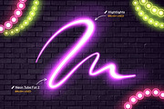 Neon Procreate Brushes, a Brush Add-On by Andrew Skoch Design (Thumbnail 12 of 12)