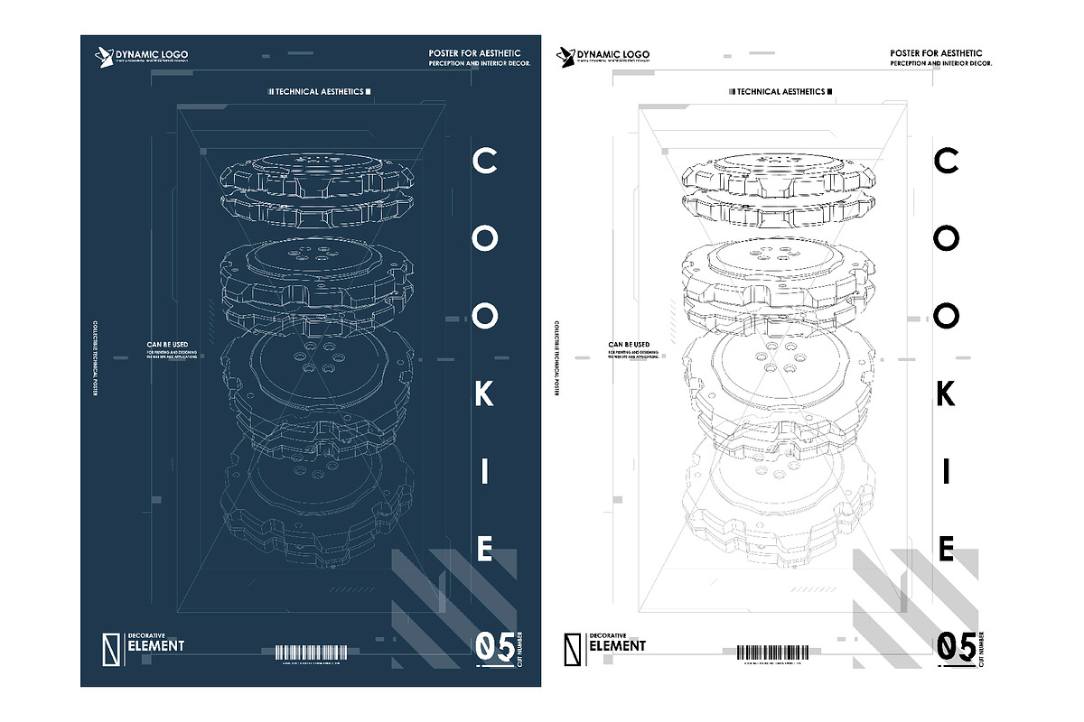 Futuristic Tech Posters, a Food Illustration by Andrew_Derr (Photo 9 of 15)
