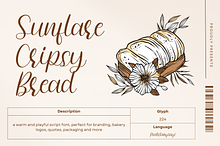 Sunflare Crispy Bread