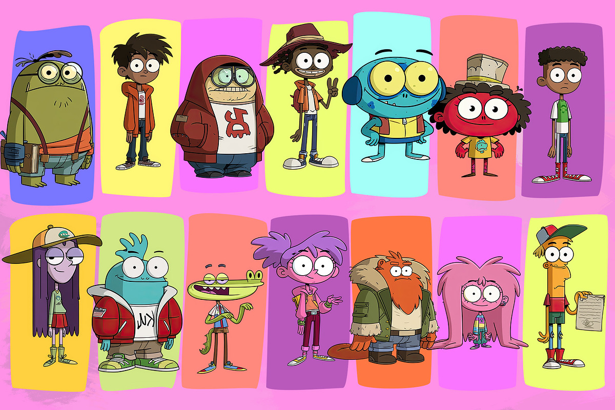 TRASH ISLAND ROYALTY PNG SET, a Person Illustration by XiXong STUDIO (Photo 2 of 6)