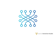 Network Nodes Logo, a Branding & Logo Template by Vectorium Studio (Thumbnail 1 of 16)