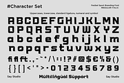 Fesibel - Bold Sports Branding Font, a Sans Serif Font by Say Studio (Thumbnail 10 of 11)