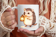 Watercolor Dreamy Animals Clipart, a Seasonal Illustration by designcity5 (Thumbnail 5 of 5)