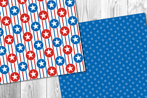 Memorial Day Patriotic Background 6