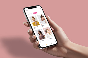Smartphone Screen Mockup, an Advertising Mockup by CreativeShaper