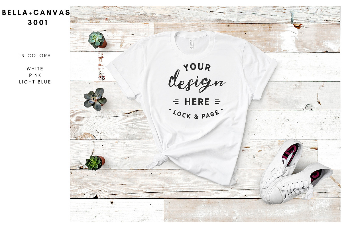 Mockup Bundle Bella Canvas T-Shirt, a Household Mockup by lock and page (Photo 9 of 45)
