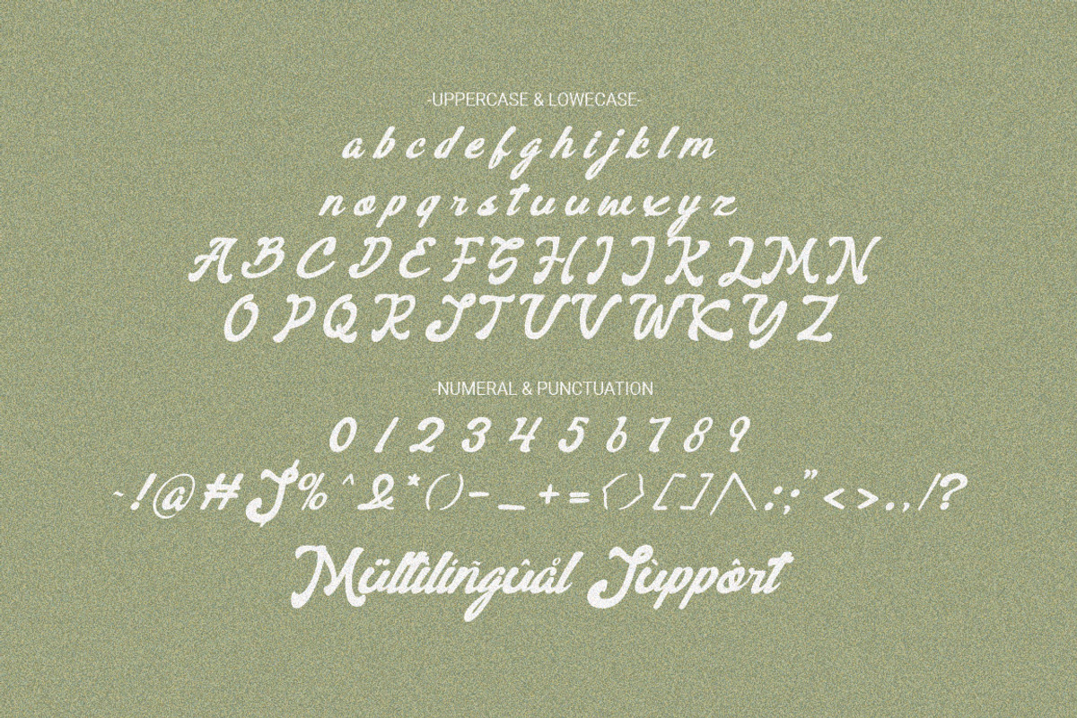 Bandana Script, a Script Font by JNJ Studio (Photo 9 of 10)
