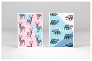 Illustration of animals 02, a Card Template by Isbela  (Thumbnail 3 of 5)