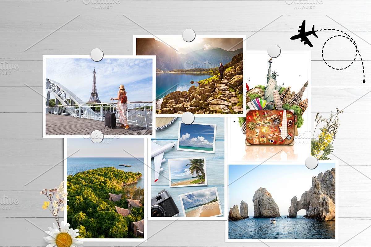 List let's travel 2, a Social Media Template by MiuCon (Photo 4 of 4)