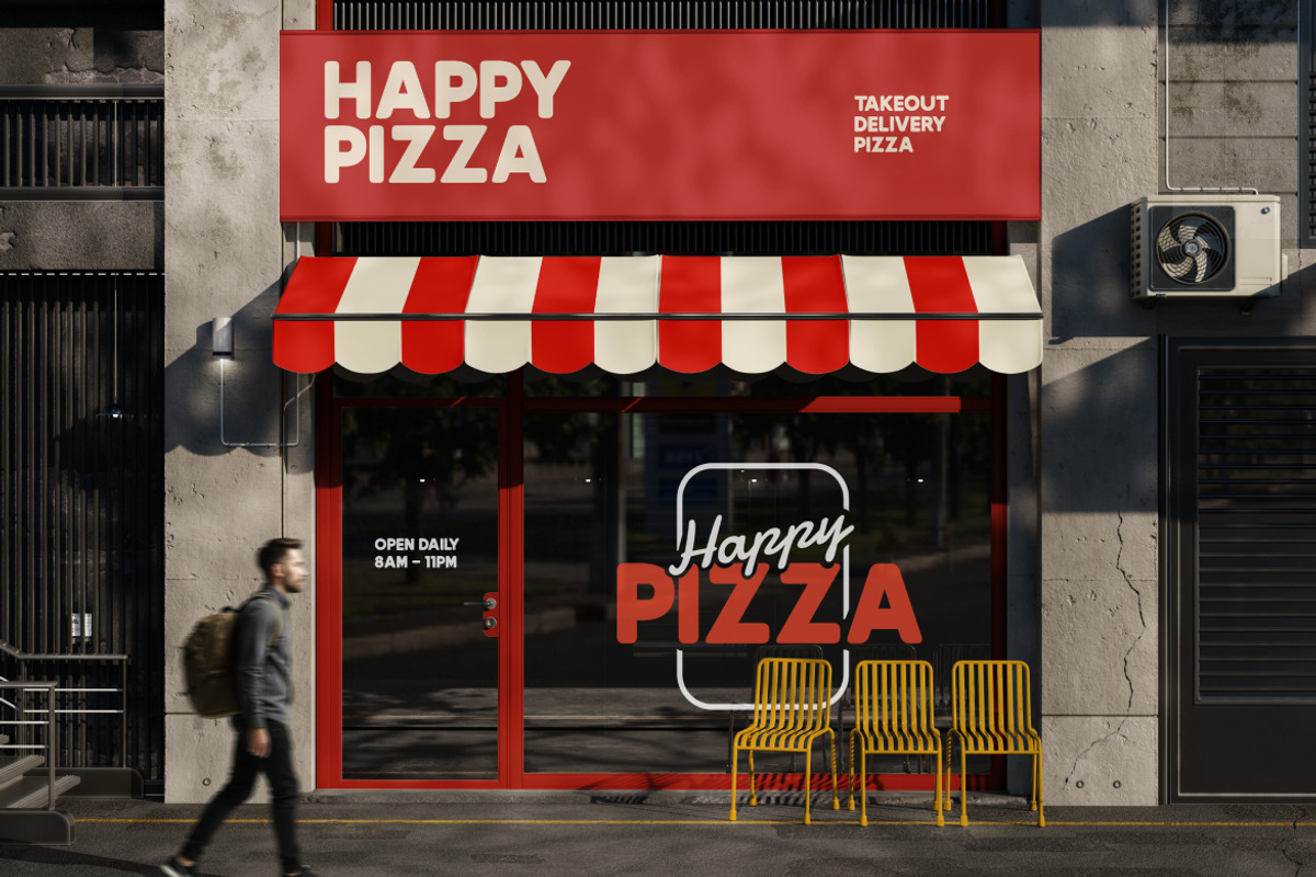 Pizzaro Food Bold Font, a Sans Serif Font by Rasio Studio (Photo 8 of 8)