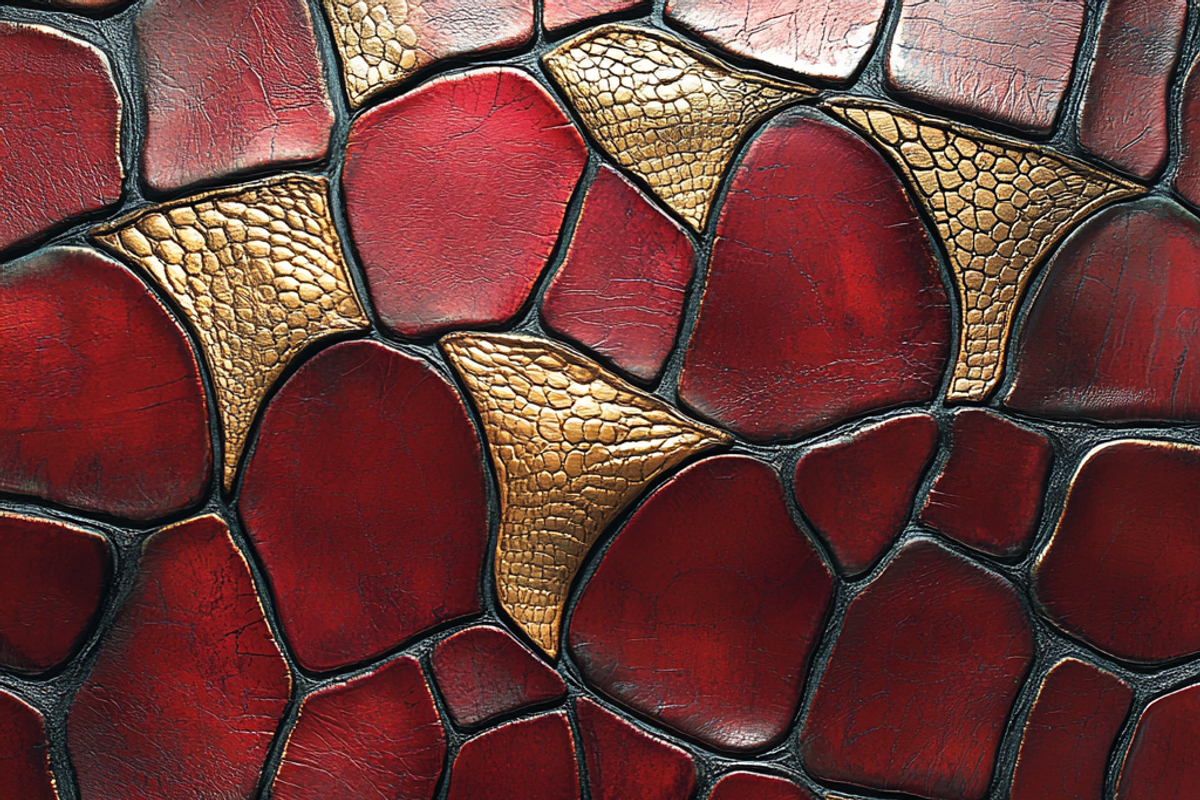 Crocodile Skin Metallic Texture, a Pattern Graphic by Printable Treasure (Photo 3 of 6)
