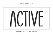ACTIVE, a Serif Font by InermediaSTUDIO (Thumbnail 1 of 6)