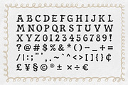 ROVELA VELVET – Organic Retro Font, a Serif Font by decographstud (Thumbnail 4 of 6)