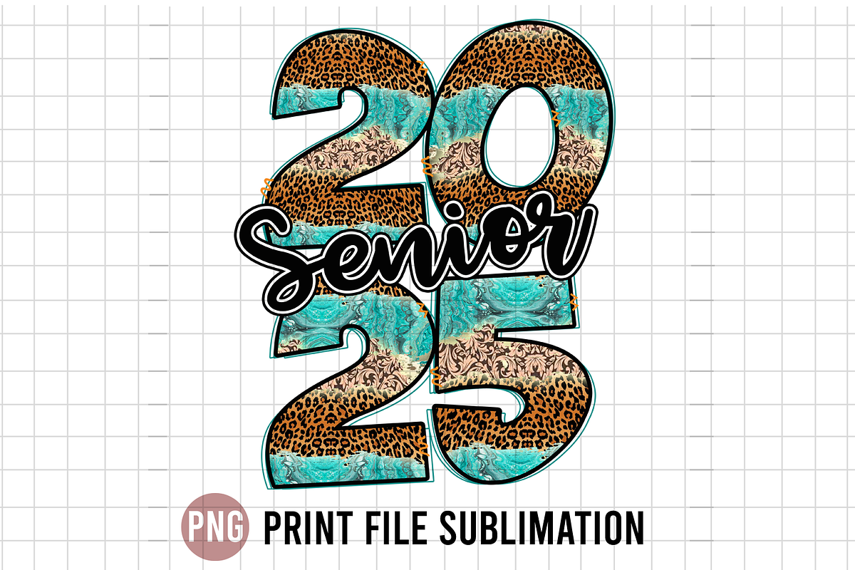 Seniors 2025, a Pattern Graphic by Yoweslah