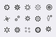 Coronavirus icons+illustrations set, a Healthcare Illustration by Vector_Art (Thumbnail 3 of 20)