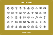 Anxiety and depression icons, an Outline Icon by Wencory (Thumbnail 1 of 2)