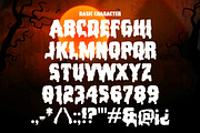 Scarow - Blood Dripping Font, a Font by Drizy (Thumbnail 8 of 10)