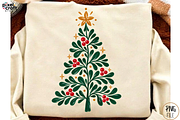 Hand Drawn Christmas Tree PNG Bundle, a Branding & Logo Template by Ink Gallery (Thumbnail 6 of 8)