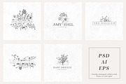 Logo Bundle Vol.1 - Botanical, a Branding & Logo Template by The Autumn Rabbit Ltd (Thumbnail 2 of 8)