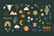 Minimal Boho Vector Graphics, an Object Graphic by GraphicsByKassy (Thumbnail 2 of 9)