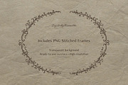 Stitcherie – Stitched Vintage Frames, an Object Graphic by DigARTbyHavroshka (Thumbnail 13 of 18)