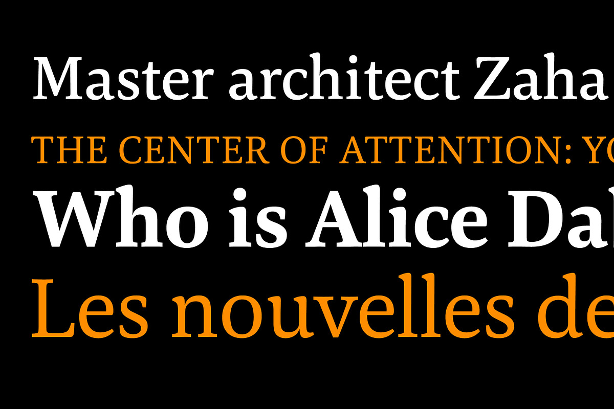Carrara, a Serif Font by Hoftype (Photo 7 of 14)