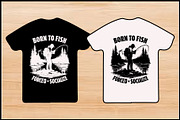 Fishing Quote T-Shirt Bundle, an Object Graphic by Designer_Momina (Thumbnail 2 of 11)