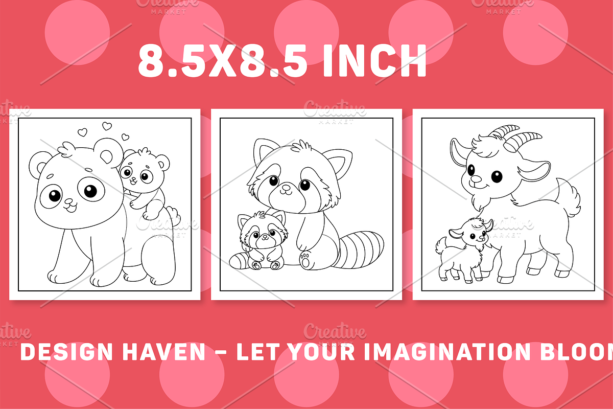 Mother's Day Colorign Book Vol-01, a Seasonal Illustration by Coco Bloom (Photo 2 of 4)